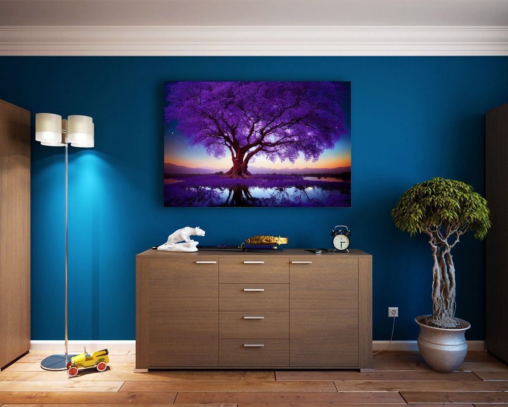 Blue Jacaranda Tree